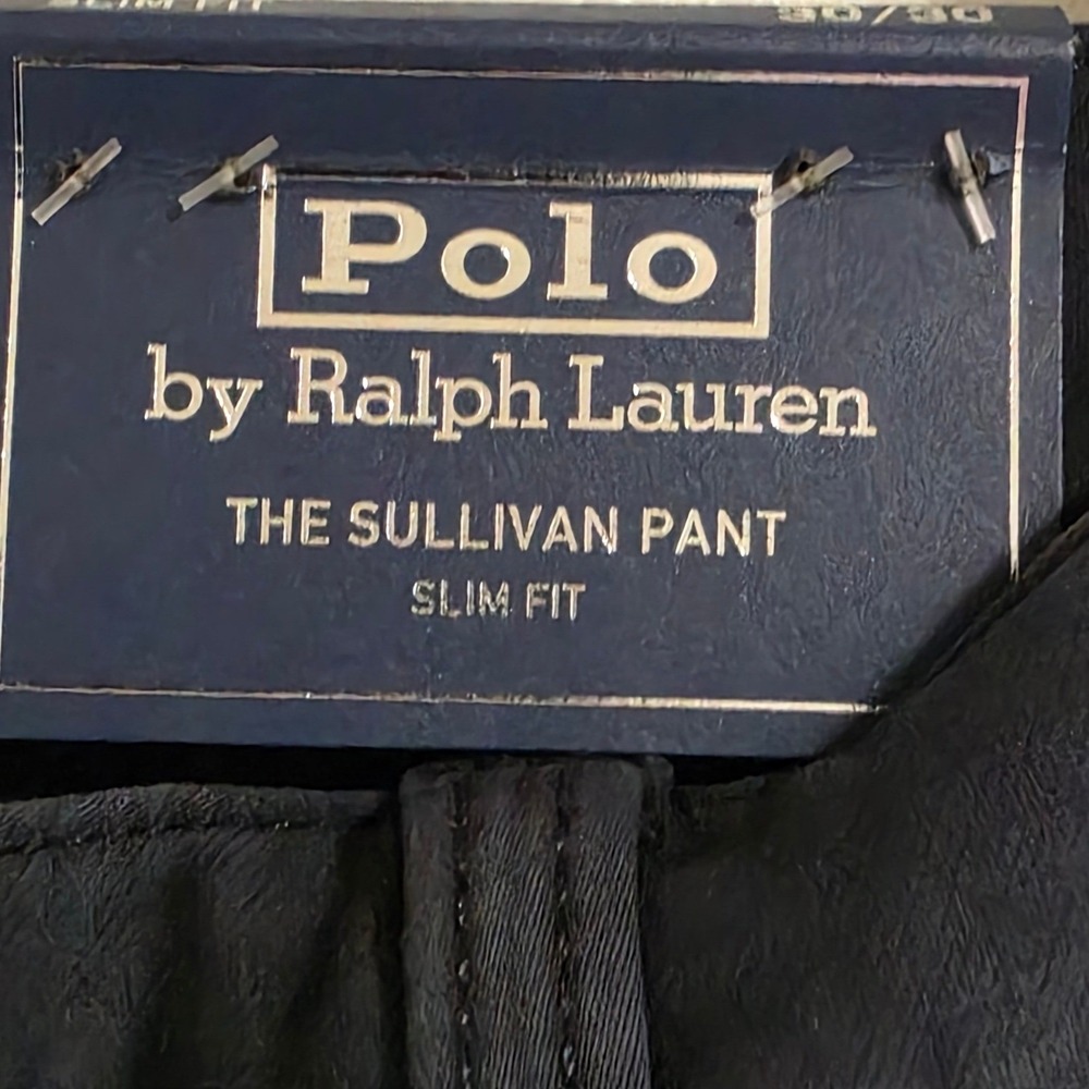 Polo Ralph Lauren Knit Like Sullivan Pant Men's 30x30 Aviator Navy Blue Slim Fit - Picture 2 of 5